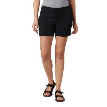 Columbia Anytime Outdoor, Pantalones Cortos Negros Para Mujer | 914628-OPT